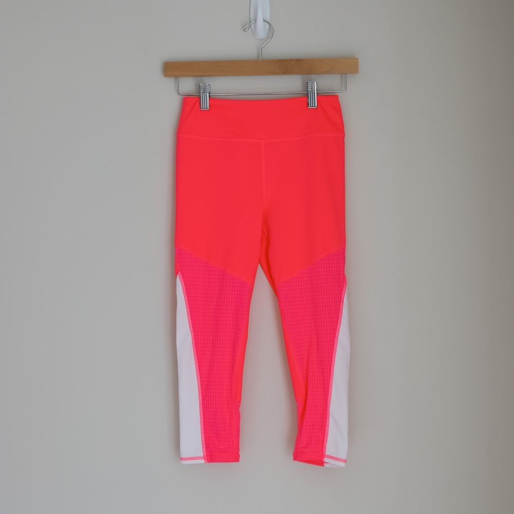 Z by Zella Girls Leggings Pink/White Large (10/12)